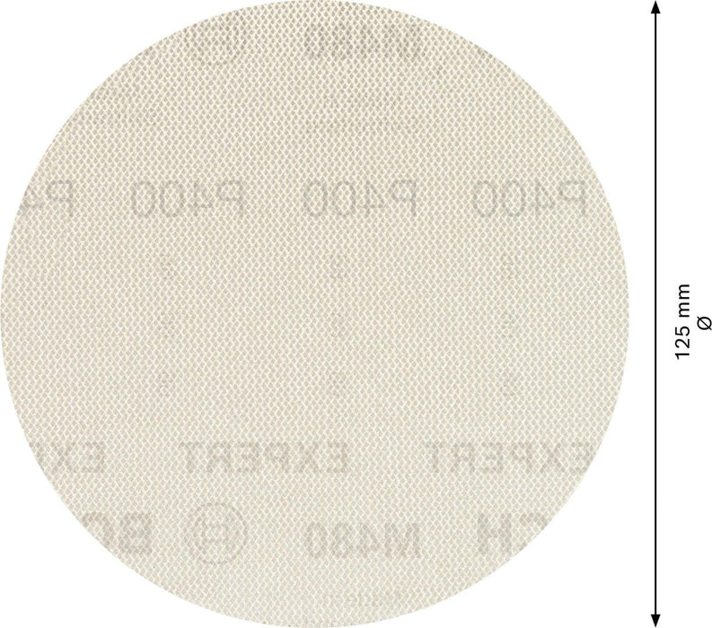Bosch EXPERT M480 brusna mreža za rotacione brusilice od 125 mm, granulacija 400 - pakovanje od 5 komada - 2608900679 Brusna mreža za rotacione brusilice BOSCH Madras doo Beograd