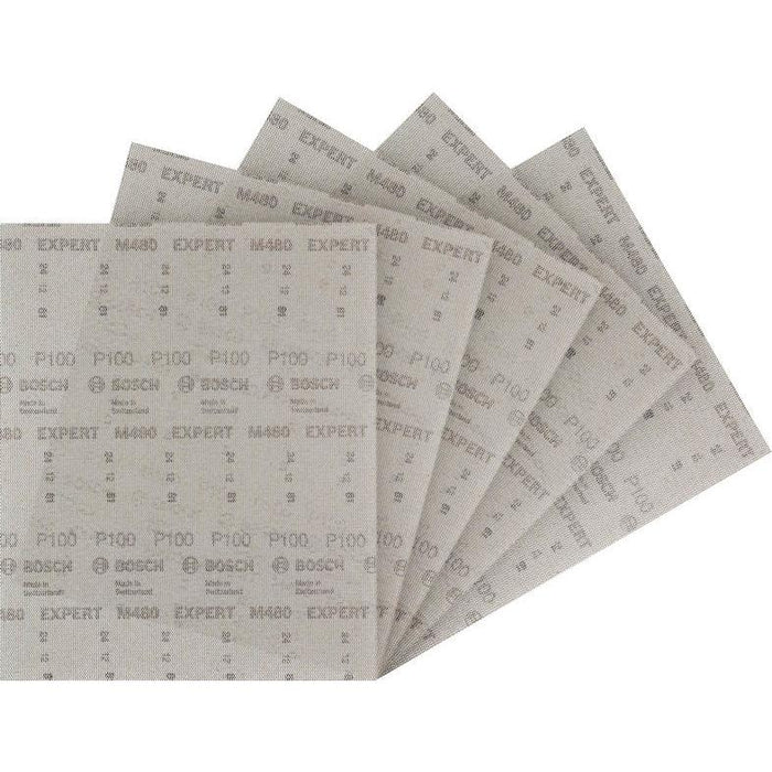 BOSCH EXPERT M480 brusna mreža za vibracione brusilice, 230×280 mm, G100, 5 delova - (2608902504) Madras doo Beograd Madras doo Beograd