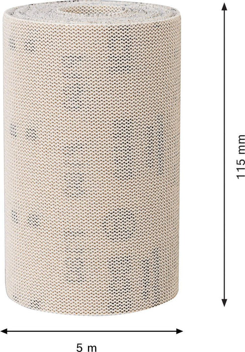 Bosch EXPERT M480 rolna brusne mreže 115mm, dužina 5m, granulacija 180 - 2608900789 Rolna brusne mreže BOSCH Madras doo Beograd