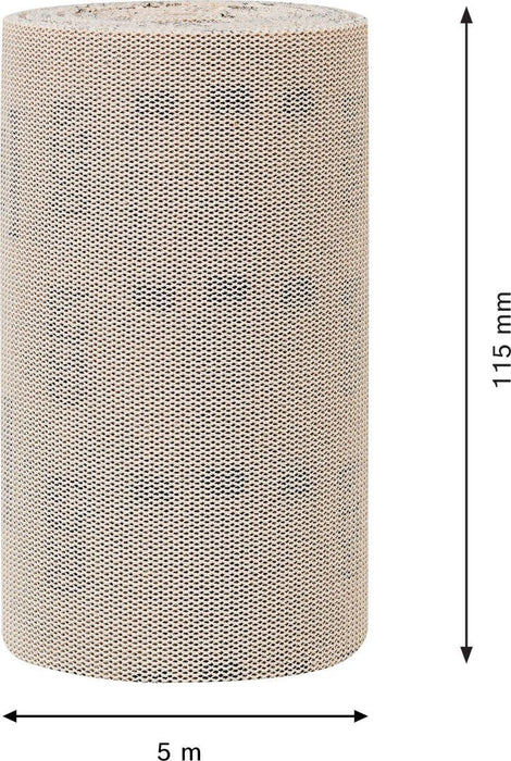 Bosch EXPERT M480 rolna brusne mreže 115mm, dužina 5m, granulacija 320 - 2608900792 Rolna brusne mreže BOSCH Madras doo Beograd