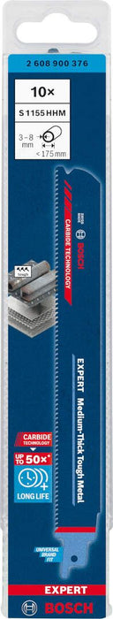 Bosch EXPERT „Medium-Thick Tough Metal“ S 1155 HHM list univerzalne testere - pakovanje 10 komada - 2608900376 List univerzalne testere BOSCH Madras doo Beograd