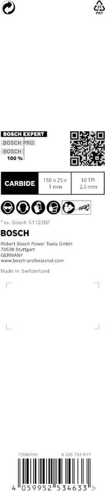 Bosch EXPERT „Medium-Thick Tough Metal“ S 955 HHM list univerzalne testere - pakovanje 1 komad - 2608900373 List univerzalne testere BOSCH Madras doo Beograd