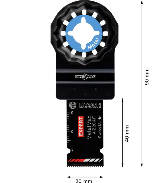 Bosch EXPERT MetalMax AIZ 20 AIT list testere za multifunkcionalne alate od 40 x 20 mm - 2608900012 List testere za multifunkcionalne alate BOSCH Madras doo Beograd