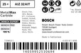 Bosch EXPERT MetalMax AIZ 32 AIT list testere za multifunkcionalne alate od 40 x 32 mm - 2608900017 List testere za multifunkcionalne alate BOSCH Madras doo Beograd