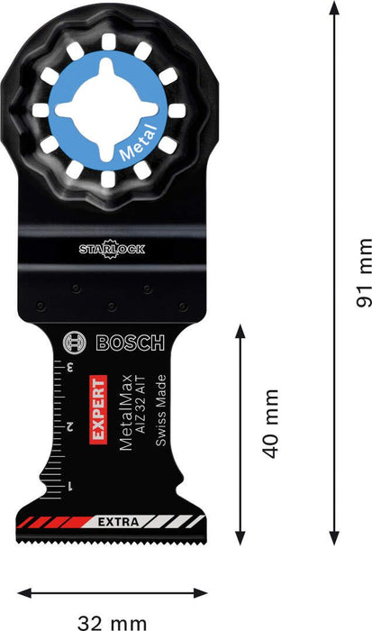 Bosch EXPERT MetalMax AIZ 32 AIT list testere za multifunkcionalne alate od 40 x 32 mm - 2608900017 List testere za multifunkcionalne alate BOSCH Madras doo Beograd
