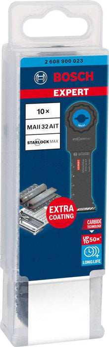 Bosch EXPERT MetalMax MAII 32 AIT list testere za multifunkcionalne alate od 70 x 32 mm, 10-delni - 2608900023 List testere za multifunkcionalne alate BOSCH Madras doo Beograd