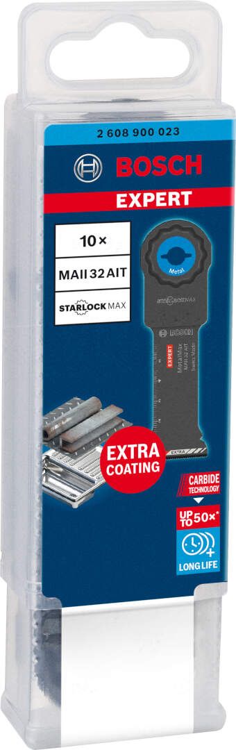 Bosch EXPERT MetalMax MAII 32 AIT list testere za multifunkcionalne alate od 70 x 32 mm, 10-delni - 2608900023 List testere za multifunkcionalne alate BOSCH Madras doo Beograd