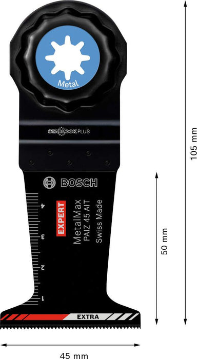 Bosch EXPERT MetalMax PAIZ 45 AIT list testere za multifunkcionalne alate od 45 mm - 2608900021 List testere za multifunkcionalne alate BOSCH Madras doo Beograd