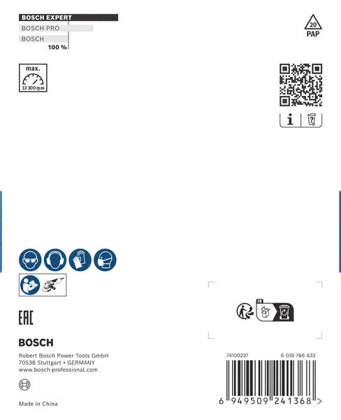BOSCH EXPERT Multi Material Carbide glava za brušenje, fina, ravna, X-LOCK, 115 mm, 22,23 mm - Lončasti disk za brušenje EXPERT Carbide (2608901686) Madras doo Beograd Madras doo Beograd