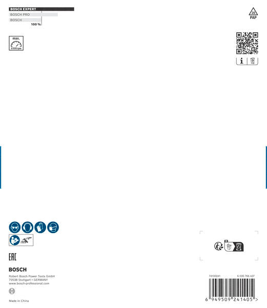 BOSCH EXPERT Multi Material Carbide glava za brušenje, gruba, ravna, 180 mm, 22,23 mm - Lončasti disk za brušenje EXPERT Carbide (2608901747) Madras doo Beograd Madras doo Beograd