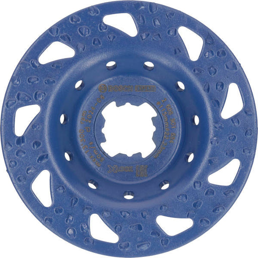 BOSCH EXPERT Multi Material Carbide glava za brušenje, gruba, ravna, X-LOCK, 115 mm, 22,23 mm - Lončasti disk za brušenje EXPERT Carbide (2608901684) Madras doo Beograd Madras doo Beograd