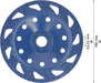 BOSCH EXPERT Multi Material Carbide glava za brušenje, srednja, pod uglom, 180 mm, 22,23 mm - Lončasti disk za brušenje EXPERT Carbide (2608901750) Madras doo Beograd Madras doo Beograd