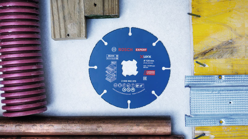 BOSCH EXPERT Multi Material Carbide rezna ploča, 125 x 22,23 mm, X-Lock, 10 kom. - Ploča za razdvajanje RB – 10pc CMW X-LOC (2608902377) Madras doo Beograd Madras doo Beograd