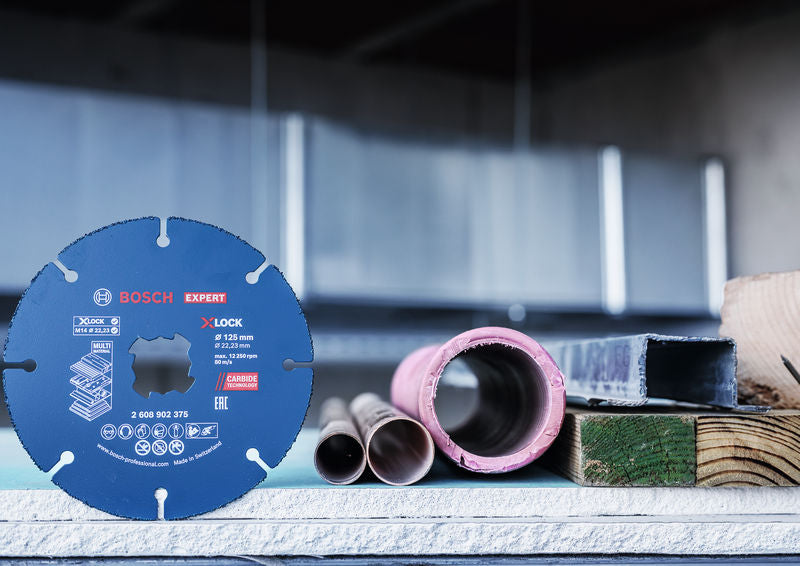 BOSCH EXPERT Multi Material Carbide rezna ploča, 125 x 22,23 mm, X-Lock, 10 kom. - Ploča za razdvajanje RB – 10pc CMW X-LOC (2608902377) Madras doo Beograd Madras doo Beograd