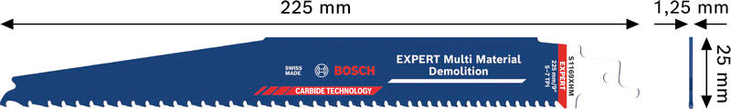 BOSCH EXPERT Multi Material Demolition S1169XHM list testere - List sablja testere RBE S1169XHM 1PC (2608902341) Madras doo Beograd Madras doo Beograd