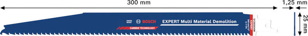 BOSCH EXPERT Multi Material Demolition S1269XHM list testere - List sablja testere RBE S1269XHM 1PC (2608902344) Madras doo Beograd Madras doo Beograd