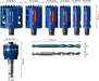 BOSCH EXPERT Multi Material Power Change Plus set testera za otvore, 22; 25; 35; 40; 51; 68×60 mm, 9 delova - Testera za otvore P MM T 9p Set (2608901907) Madras doo Beograd Madras doo Beograd