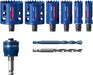 BOSCH EXPERT Multi Material Power Change Plus set testera za otvore, 22; 25; 35; 51; 60; 68×60 mm, 9 delova - Testera za otvore P MM T 9p Set (2608901906) Madras doo Beograd Madras doo Beograd