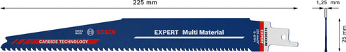 Bosch EXPERT „Multi Material“ S 1156 XHM list univerzalne testere - pakovanje 10 komada - 2608900393 List univerzalne testere BOSCH Madras doo Beograd