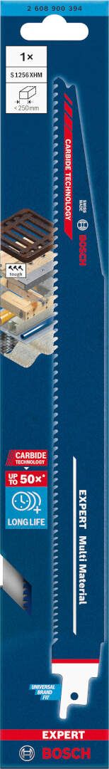 Bosch EXPERT „Multi Material“ S 1256 XHM list univerzalne testere - pakovanje 1 komad - 2608900394 List univerzalne testere BOSCH Madras doo Beograd