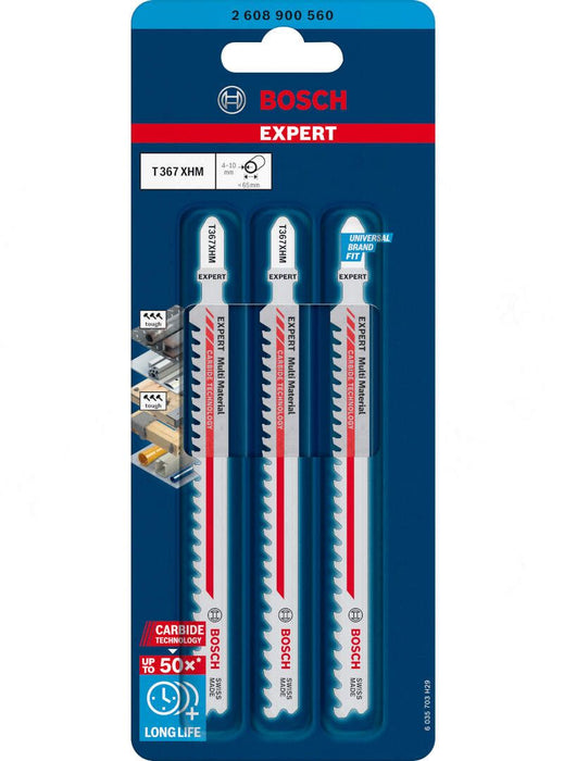 Bosch EXPERT „Multi Material“ T 367 XHM list ubodne testere, 3-delni - 2608900560 List ubodne testere BOSCH Madras doo Beograd