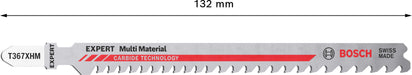 Bosch EXPERT „Multi Material“ T 367 XHM list ubodne testere, 3-delni - 2608900560 List ubodne testere BOSCH Madras doo Beograd
