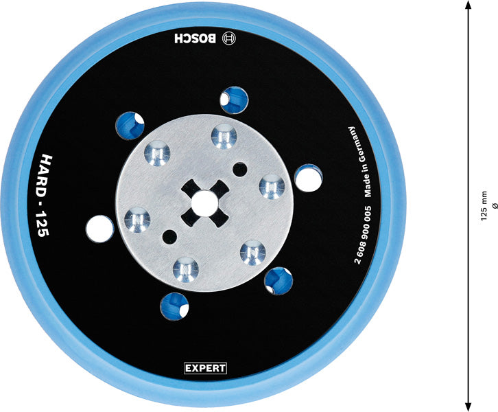 BOSCH EXPERT Multihole univerzalni brusni disk, 125 mm, tvrdi - Brusni disk 125mm, hart (2608900005) Power Tools BOSCH Madras doo Beograd
