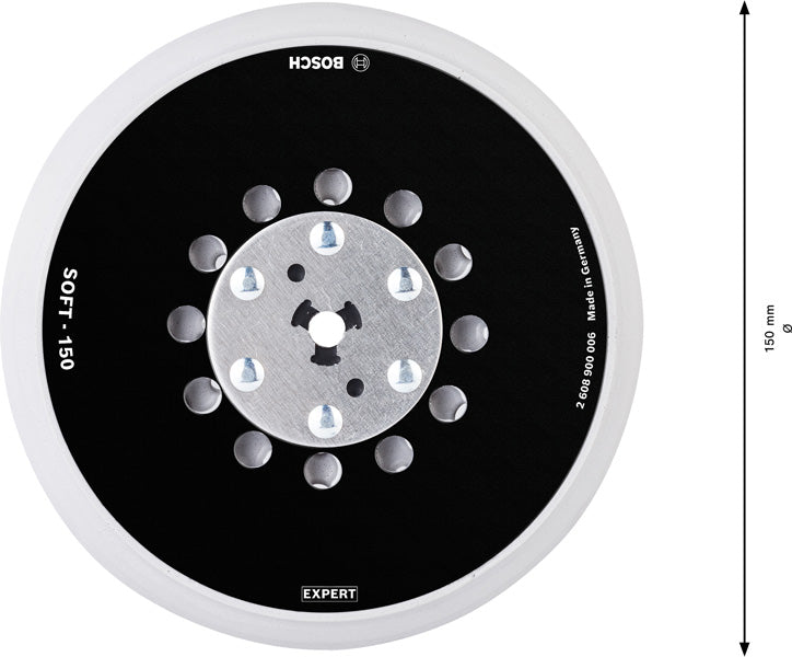 BOSCH EXPERT Multihole univerzalni brusni disk, 150 mm, meki - Brusni disk 150 mm, weich (2608900006) Power Tools BOSCH Madras doo Beograd