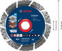 Bosch EXPERT MultiMaterial dijamantska rezna ploča 150 x 22,23 x 2,4 x 12 mm - 2608900661 Dijamantska rezna ploca BOSCH Madras doo Beograd