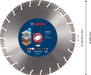 Bosch EXPERT MultiMaterial dijamantska rezna ploča 300 x 20/25,40 x 3 x 15 mm - 2608900665 Dijamantska rezna ploca BOSCH Madras doo Beograd