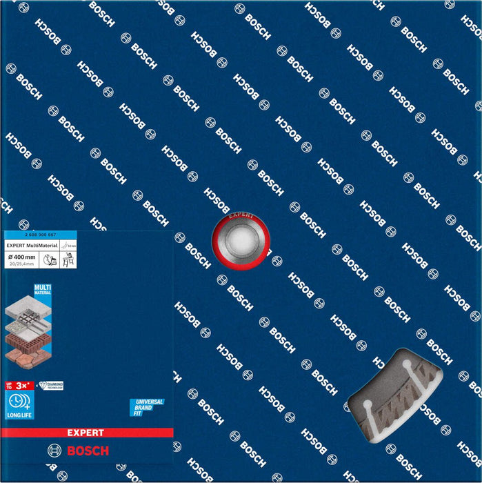 Bosch EXPERT MultiMaterial dijamantska rezna ploča 400 x 20/25,40 x 3,3 x 12 mm - 2608900667 Dijamantska rezna ploca BOSCH Madras doo Beograd