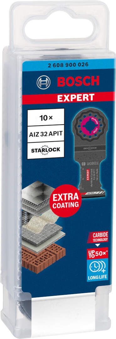 Bosch EXPERT MultiMax AIZ 32 APIT list testere za multifunkcionalne alate, 10-delni - 2608900026 List testere BOSCH Madras doo Beograd