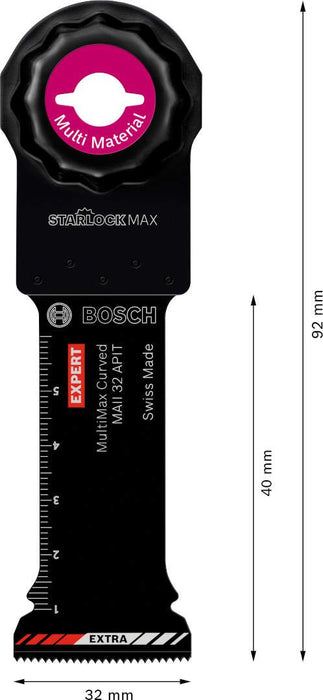 Bosch EXPERT MultiMax MAII 32 APIT list testere za multifunkcionalne alate, 10-delni - 2608900032 List testere BOSCH Madras doo Beograd