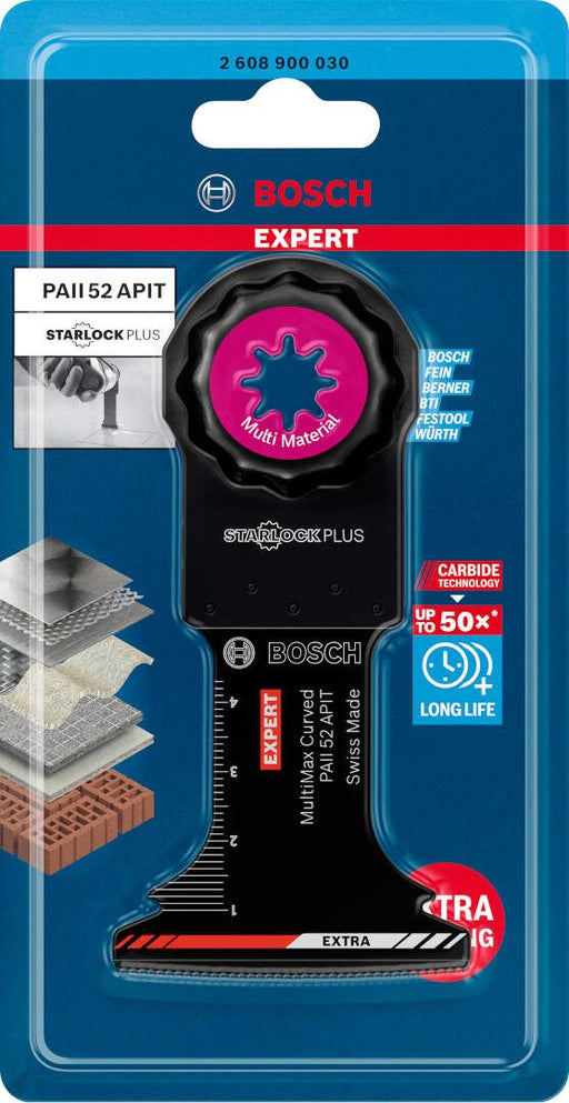 Bosch EXPERT MultiMax PAII 52 APIT list testere za multifunkcionalne alate od 52 mm - 2608900030 List testere BOSCH Madras doo Beograd