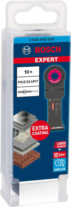 Bosch EXPERT MultiMax PAIZ 32 APIT list testere za multifunkcionalne alate, 10-delni - 2608900029 List testere BOSCH Madras doo Beograd