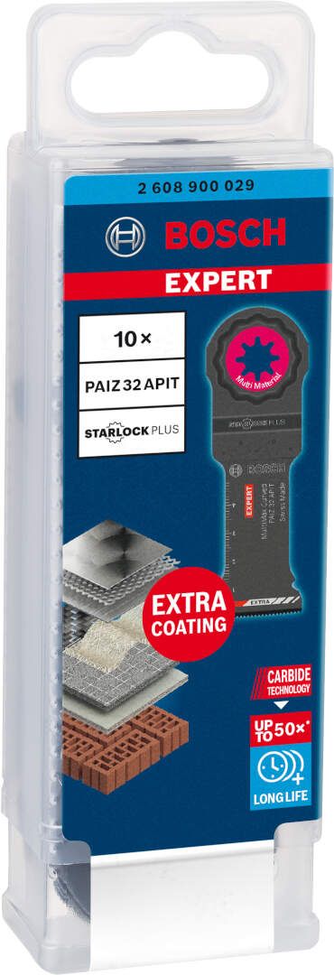 Bosch EXPERT MultiMax PAIZ 32 APIT list testere za multifunkcionalne alate, 10-delni - 2608900029 List testere BOSCH Madras doo Beograd