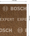 BOSCH EXPERT N880 podloga od filca za ručno brušenje od 115 x 140 mm, gruba A, 2 dela - Krzno za čišćenje N880_HP_115_140_CrsA (2608901218) Madras doo Beograd Madras doo Beograd