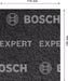 BOSCH EXPERT N880 podloga od filca za ručno brušenje od 115 x 140 mm, srednja S, 2 dela - Krzno za čišćenje N880_HP_115_140_MedS (2608901219) Madras doo Beograd Madras doo Beograd