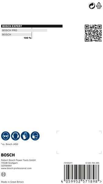 BOSCH EXPERT N880 podloga od filca za ručno brušenje od 115 x 140 mm, veoma fina A, 2 dela - Krzno za čišćenje N880_HP_115_140_GP (2608901220) Madras doo Beograd Madras doo Beograd