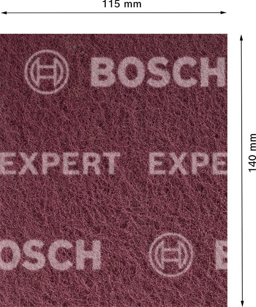 BOSCH EXPERT N880 podloga od filca za ručno brušenje od 115 x 140 mm, veoma fina A, 2 dela - Krzno za čišćenje N880_HP_115_140_GP (2608901220) Madras doo Beograd Madras doo Beograd