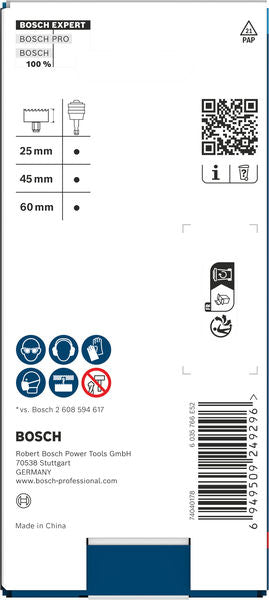 BOSCH EXPERT Power Change Plus produžna poluga za držač za testere za otvore, šestostrani prihvat 11 mm, 150 mm - Produžetak P EB HEX 11x150 (2608902031) Madras doo Beograd Madras doo Beograd