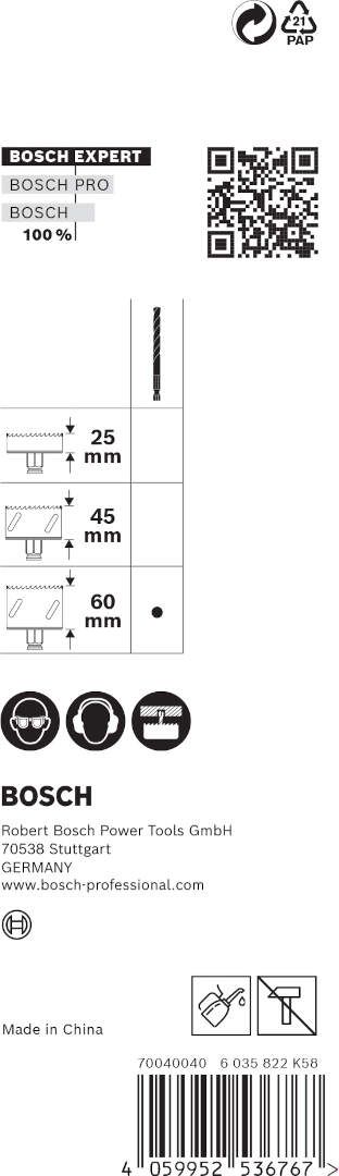 Bosch EXPERT Power Change Plus vodeće burgije HSS-Co od 7,15 x 105 mm - 2608900530 Burgija HSS BOSCH Madras doo Beograd