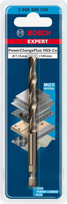 Bosch EXPERT Power Change Plus vodeće burgije HSS-Co od 7,15 x 105 mm - 2608900530 Burgija HSS BOSCH Madras doo Beograd