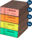 BOSCH EXPERT S471 Standard brusni blok, 26×69×97 mm, 5 grubih, 5 srednjih, 5 finih, 5 superfinih, 20 delova - Sundjer Std Block ,Set,20 (2608902490) Madras doo Beograd Madras doo Beograd