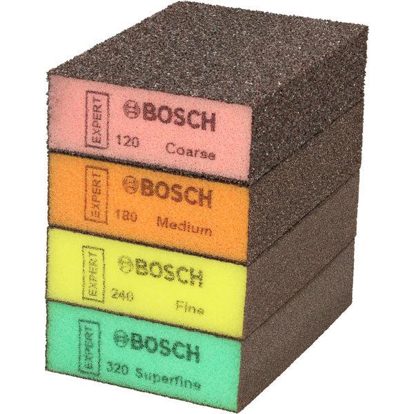 BOSCH EXPERT S471 Standard brusni blok, 26×69×97 mm, 5 grubih, 5 srednjih, 5 finih, 5 superfinih, 20 delova - Sundjer Std Block ,Set,20 (2608902490) Madras doo Beograd Madras doo Beograd