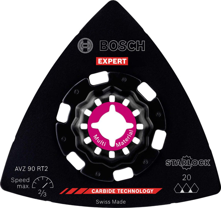 Bosch EXPERT Sanding Plate AVZ 90 RT2 list testere za višenamenske alate od 90 mm - 2608900045 List testere za multifunkcionalne alate BOSCH Madras doo Beograd