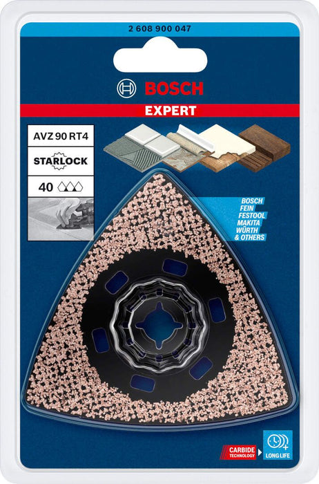 Bosch EXPERT Sanding Plate AVZ 90 RT4 list testere za višenamenske alate od 90 mm - 2608900047 List testere za multifunkcionalne alate BOSCH Madras doo Beograd
