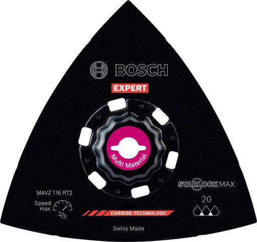 Bosch EXPERT Sanding Plate MAVZ 116 RT2 list testere za višenamenske alate od 116 mm - 2608900052 List testere za multifunkcionalne alate BOSCH Madras doo Beograd