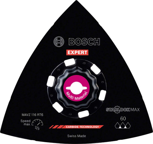 Bosch EXPERT Sanding Plate MAVZ 116 RT6 list testere za višenamenske alate od 116 mm - 2608900054 List testere za multifunkcionalne alate BOSCH Madras doo Beograd