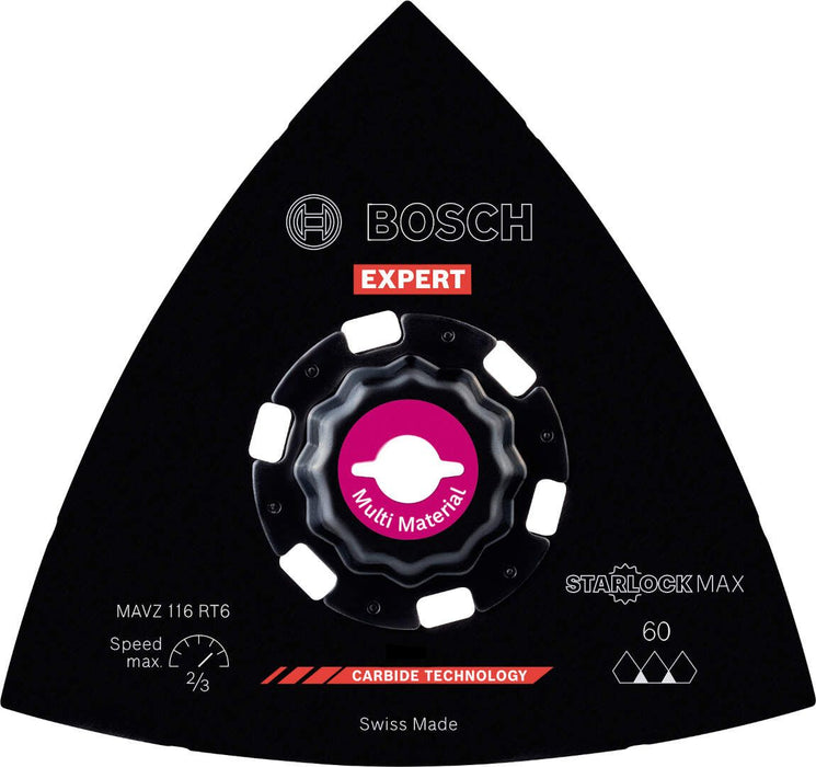 Bosch EXPERT Sanding Plate MAVZ 116 RT6 list testere za višenamenske alate od 116 mm - 2608900054 List testere za multifunkcionalne alate BOSCH Madras doo Beograd